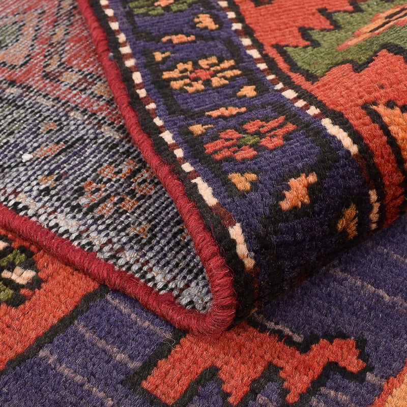Persisk tæppe - Bijar - 226 x 136 cm - orange