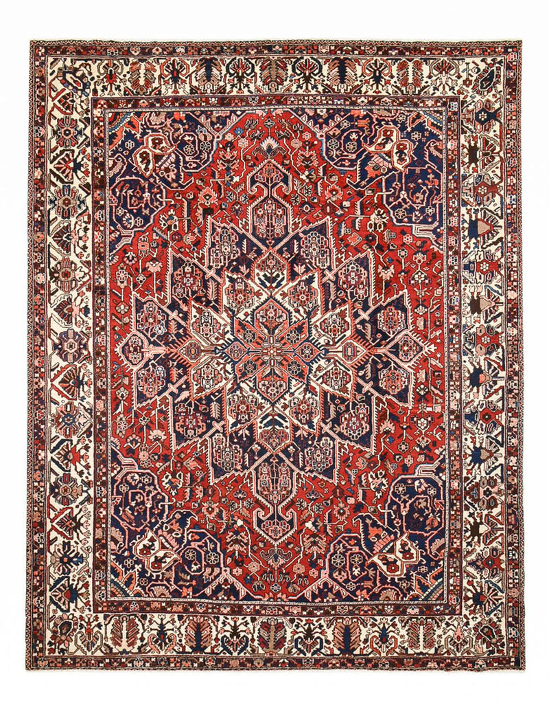 Persisk tæppe - Nomadisk - 393 x 307 cm - rød