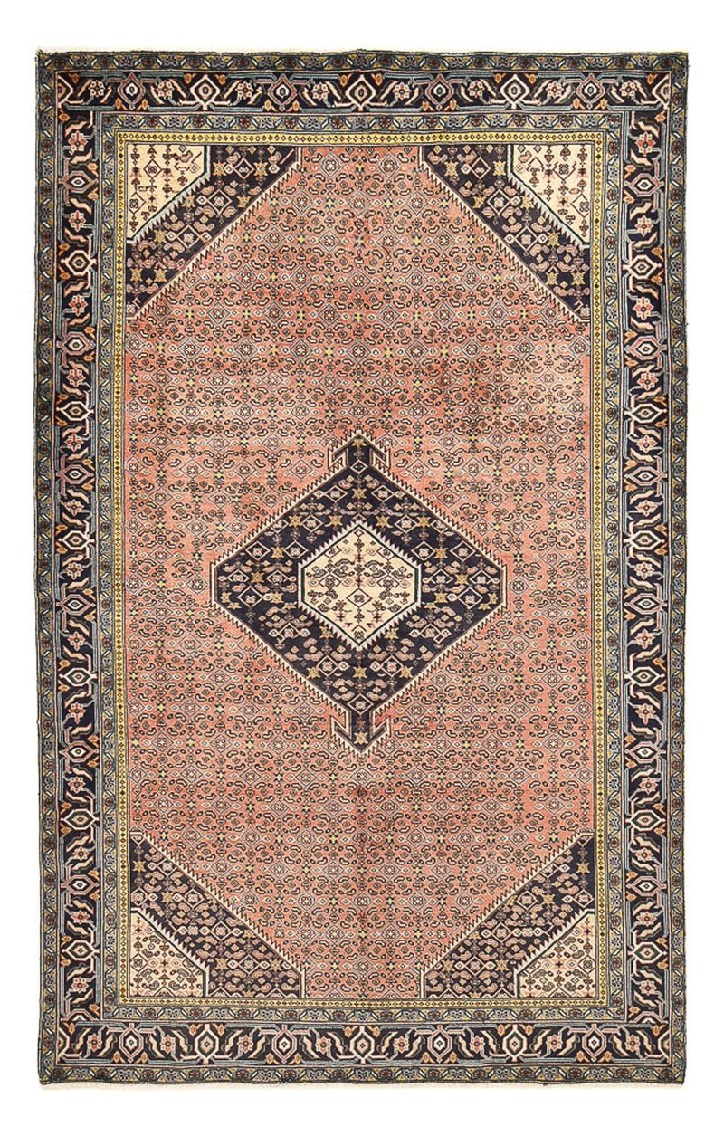 Persisk tæppe - Nomadisk - 300 x 195 cm - lysrød