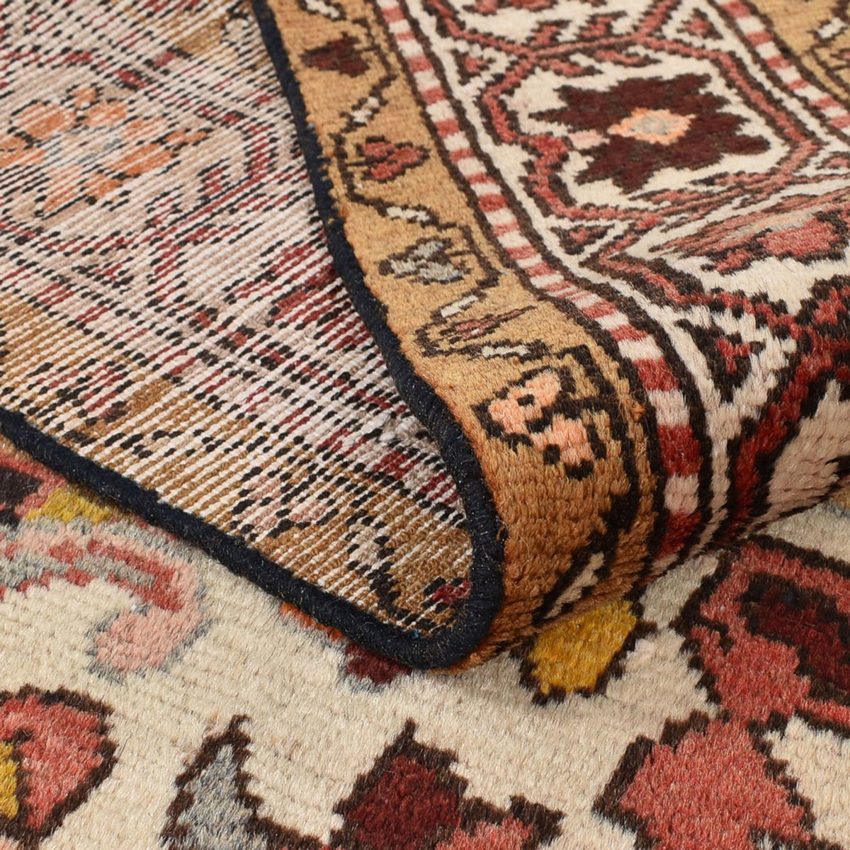 Persisk tæppe - Nomadisk - 295 x 154 cm - mørk beige