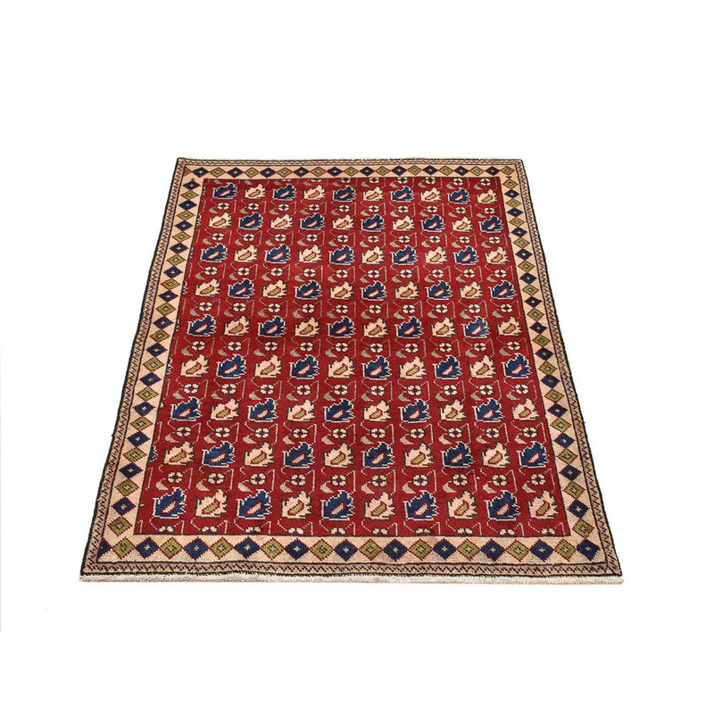 Persisk tæppe - Tabriz - 140 x 96 cm - rød