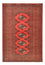 Turkaman-tæppe - 144 x 98 cm - rød