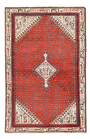 Persisk tæppe - Mir - 146 x 93 cm - rød