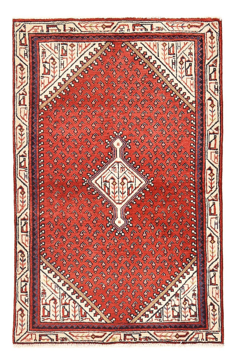 Persisk tæppe - Mir - 146 x 93 cm - rød
