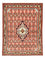 Persisk tæppe - Nomadisk - 143 x 109 cm - lysrød