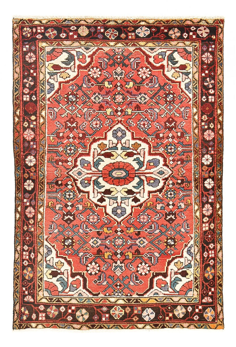 Persisk tæppe - Nomadisk - 151 x 99 cm - lysrød