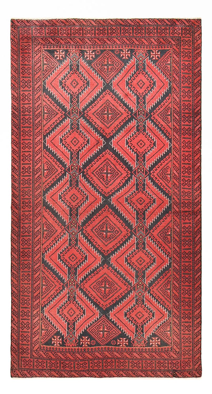 Løber Baluch-tæppe - 188 x 100 cm - rød