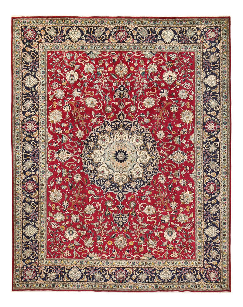 Persisk tæppe - Tabriz - 386 x 301 cm - rød