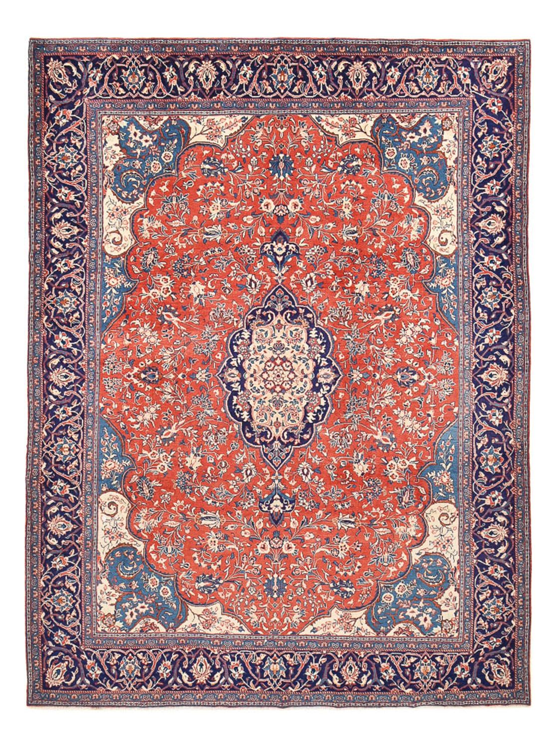 Persisk tæppe - Classic - 401 x 296 cm - lysrød