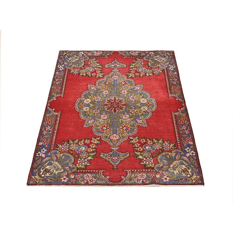 Persisk tæppe - Tabriz - 142 x 100 cm - rød