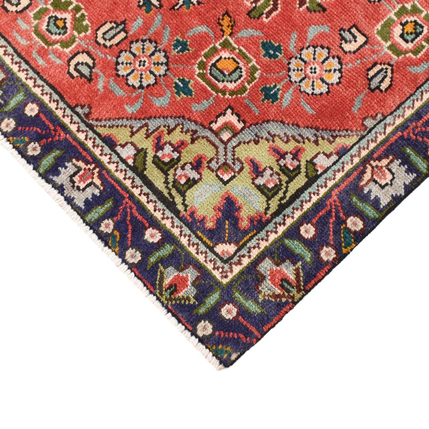 Persisk tæppe - Tabriz - 139 x 90 cm - lysrød