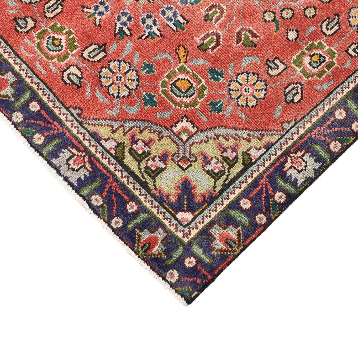 Persisk tæppe - Tabriz - 141 x 90 cm - lysrød