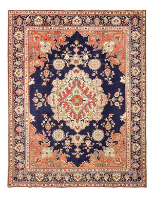 Persisk tæppe - Tabriz - 388 x 298 cm - flerfarvet