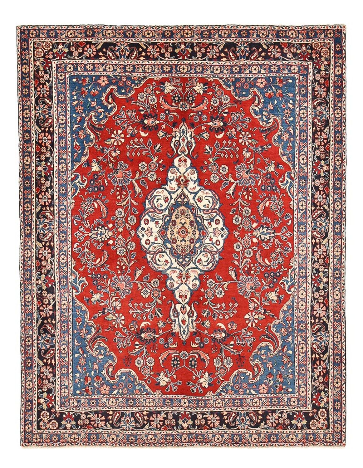 Persisk tæppe - Nomadisk - 311 x 238 cm - rød
