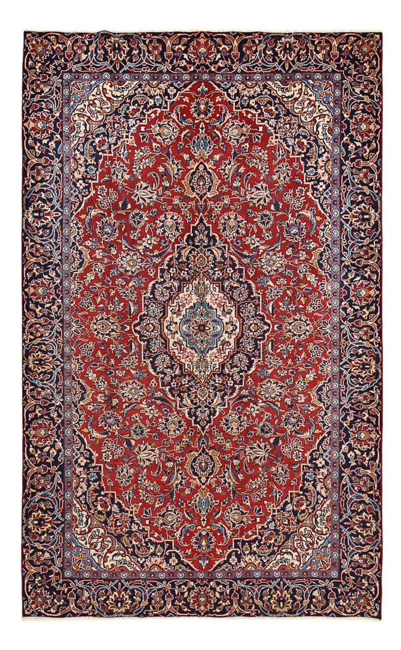 Persisk tæppe - Keshan - 343 x 219 cm - rød