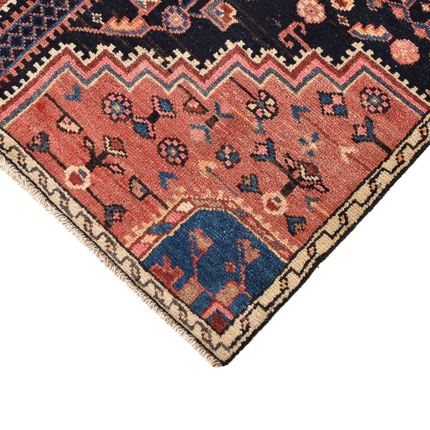 Persisk tæppe - Nomadisk - 153 x 93 cm - lysrød
