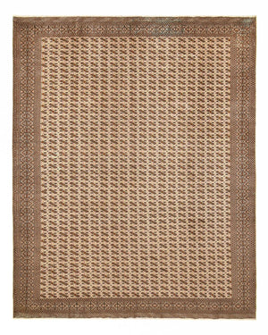 Turkaman-tæppe - 374 x 294 cm - sand