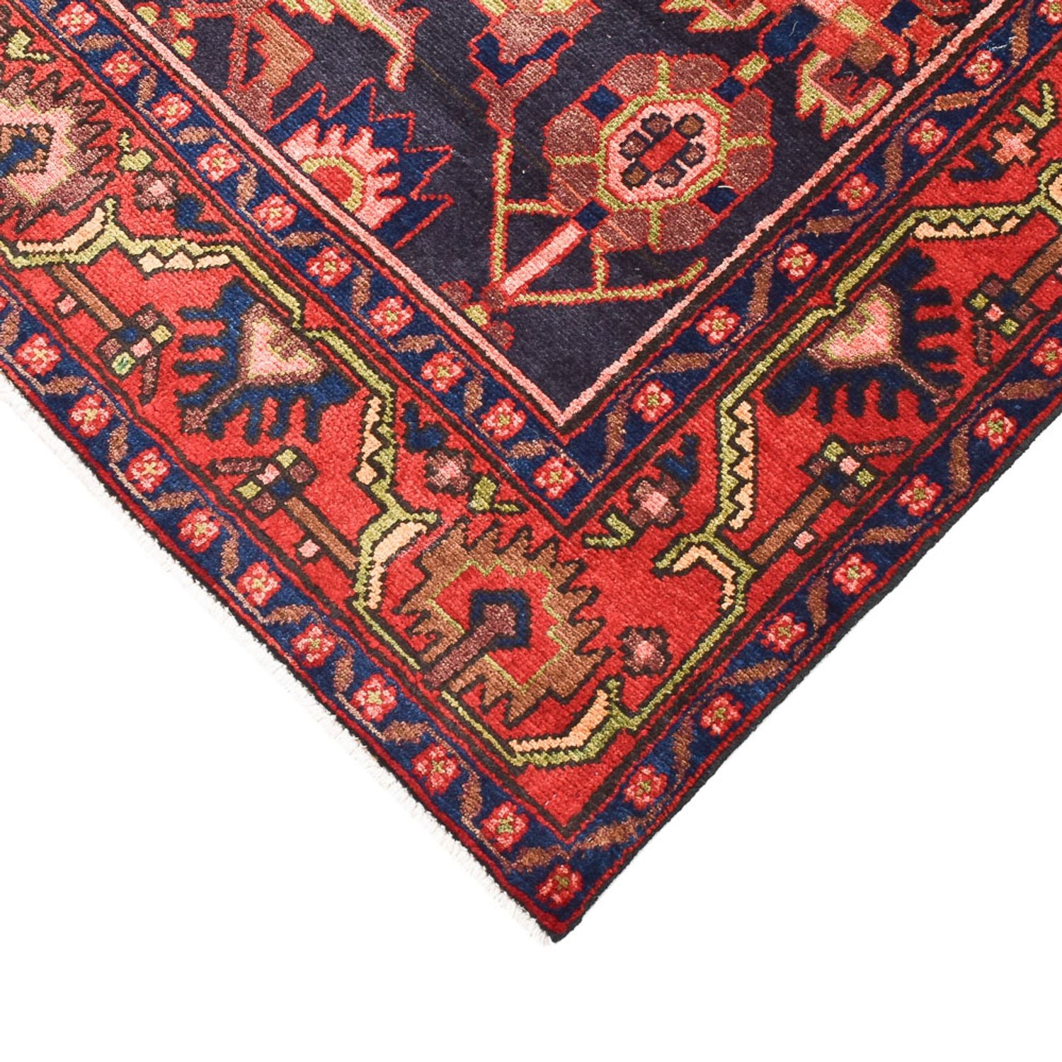 Persisk tæppe - Nomadisk - 205 x 131 cm - flerfarvet