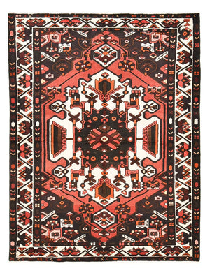 Persisk tæppe - Nomadisk - 218 x 165 cm - flerfarvet