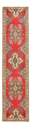 Løber Persisk tæppe - Tabriz - 343 x 80 cm - rød