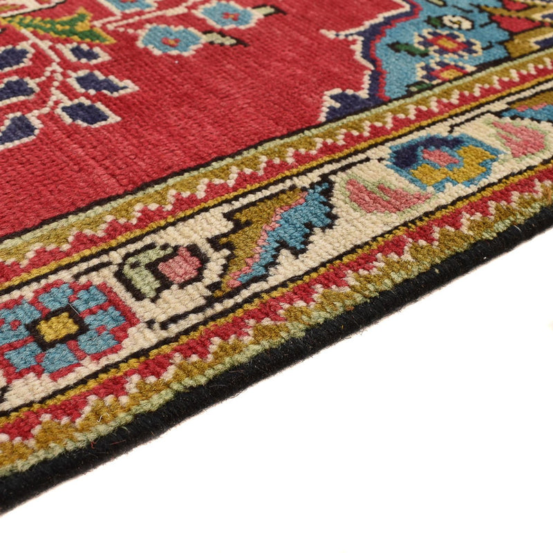 Løber Persisk tæppe - Tabriz - 343 x 80 cm - rød