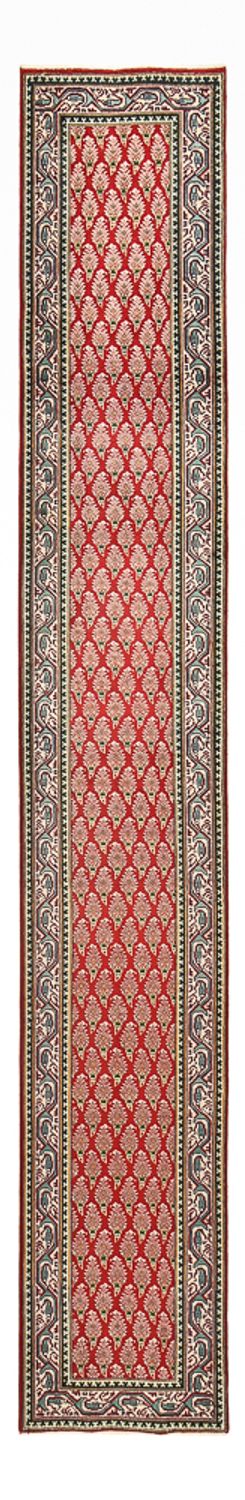 Løber Persisk tæppe - Tabriz - 483 x 76 cm - rust