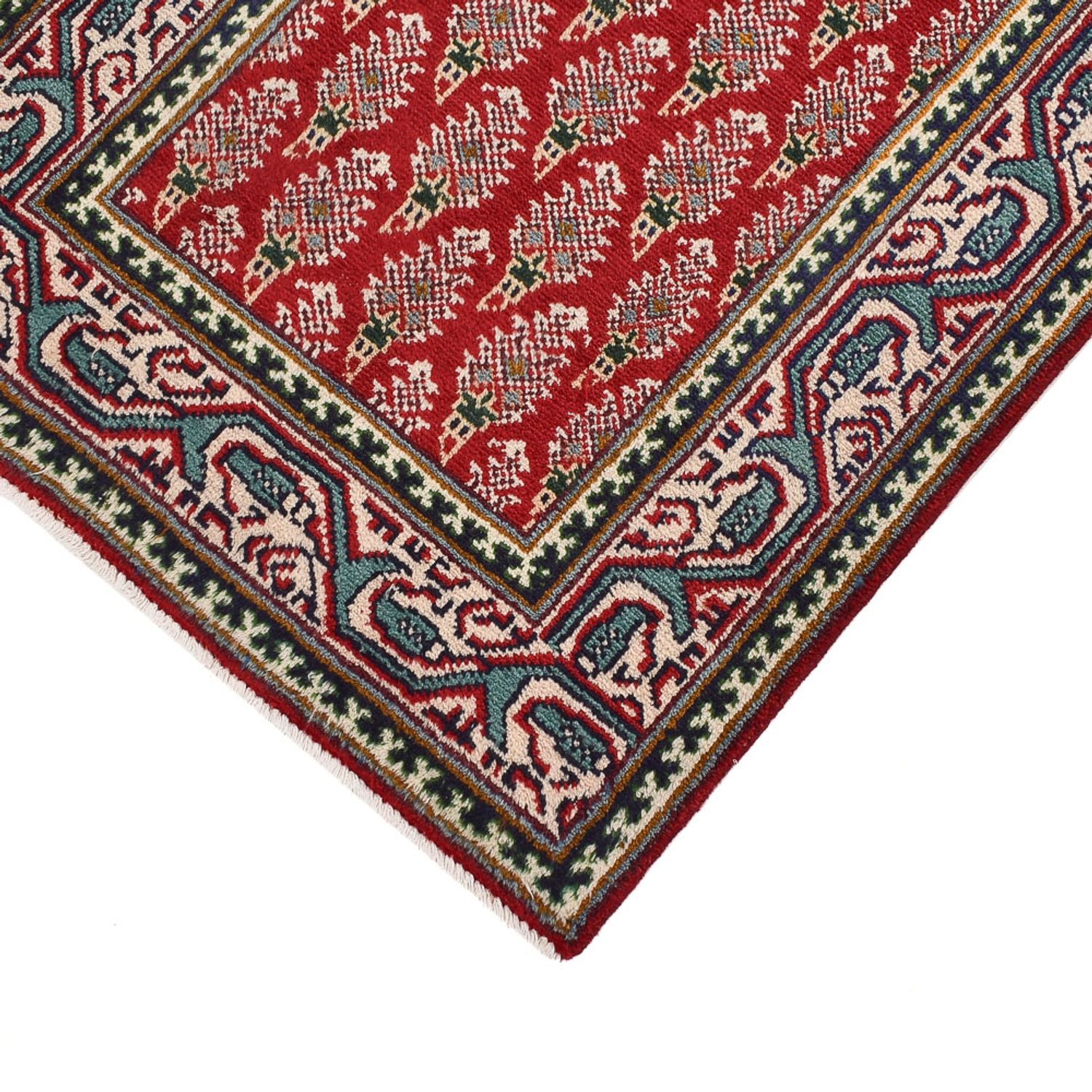 Løber Persisk tæppe - Tabriz - 483 x 76 cm - rust