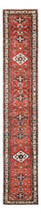 Løber Persisk tæppe - Nomadisk - 386 x 71 cm - rød