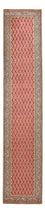 Løber Persisk tæppe - Tabriz - 381 x 73 cm - rust