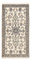 Persisk tæppe - Nain - 133 x 69 cm - creme