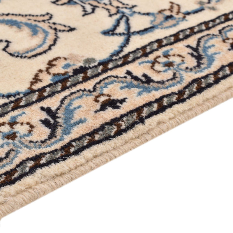 Persisk tæppe - Nain - 139 x 69 cm - creme