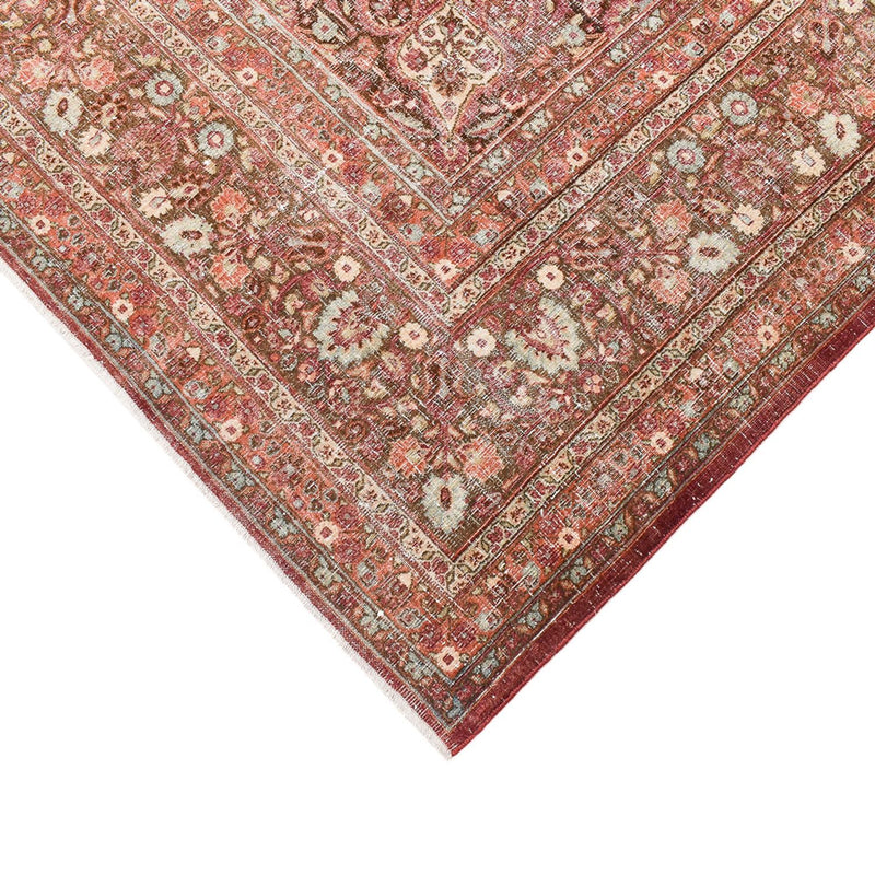 Vintage tæppe - 380 x 258 cm - brun