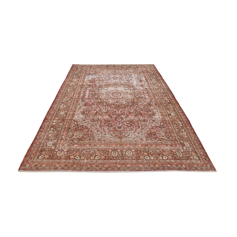 Vintage tæppe - 380 x 258 cm - brun