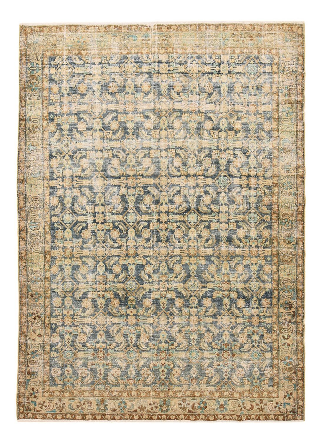 Vintage tæppe - 300 x 222 cm - sand