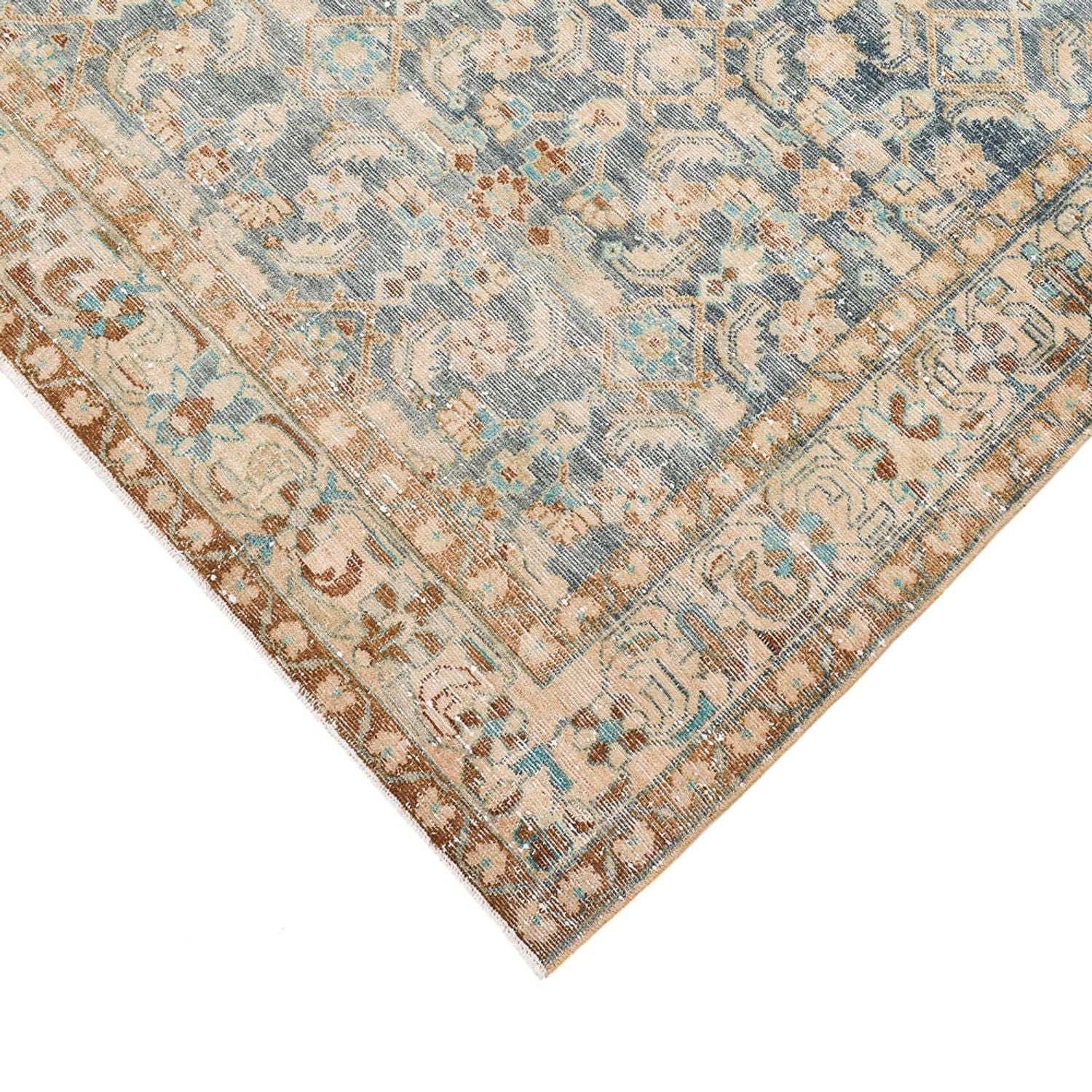 Vintage tæppe - 300 x 222 cm - sand