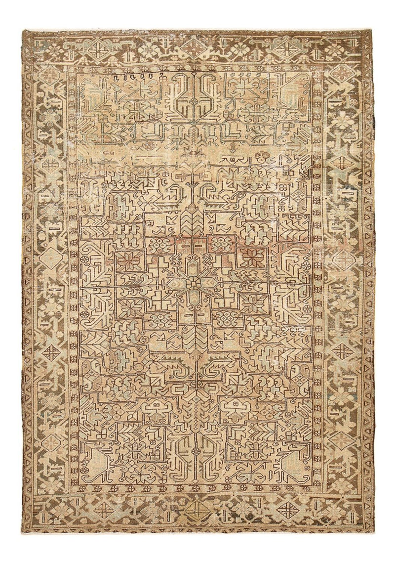 Vintage tæppe - 311 x 223 cm - sand