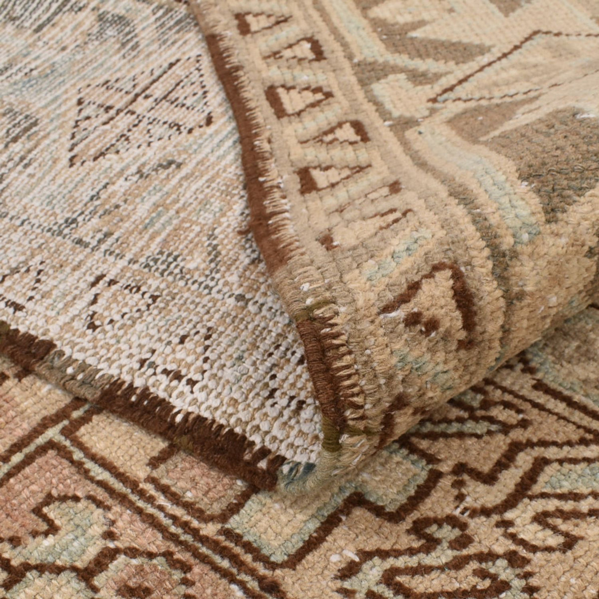 Vintage tæppe - 311 x 223 cm - sand