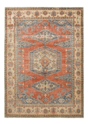 Vintage tæppe - 348 x 241 cm - rød