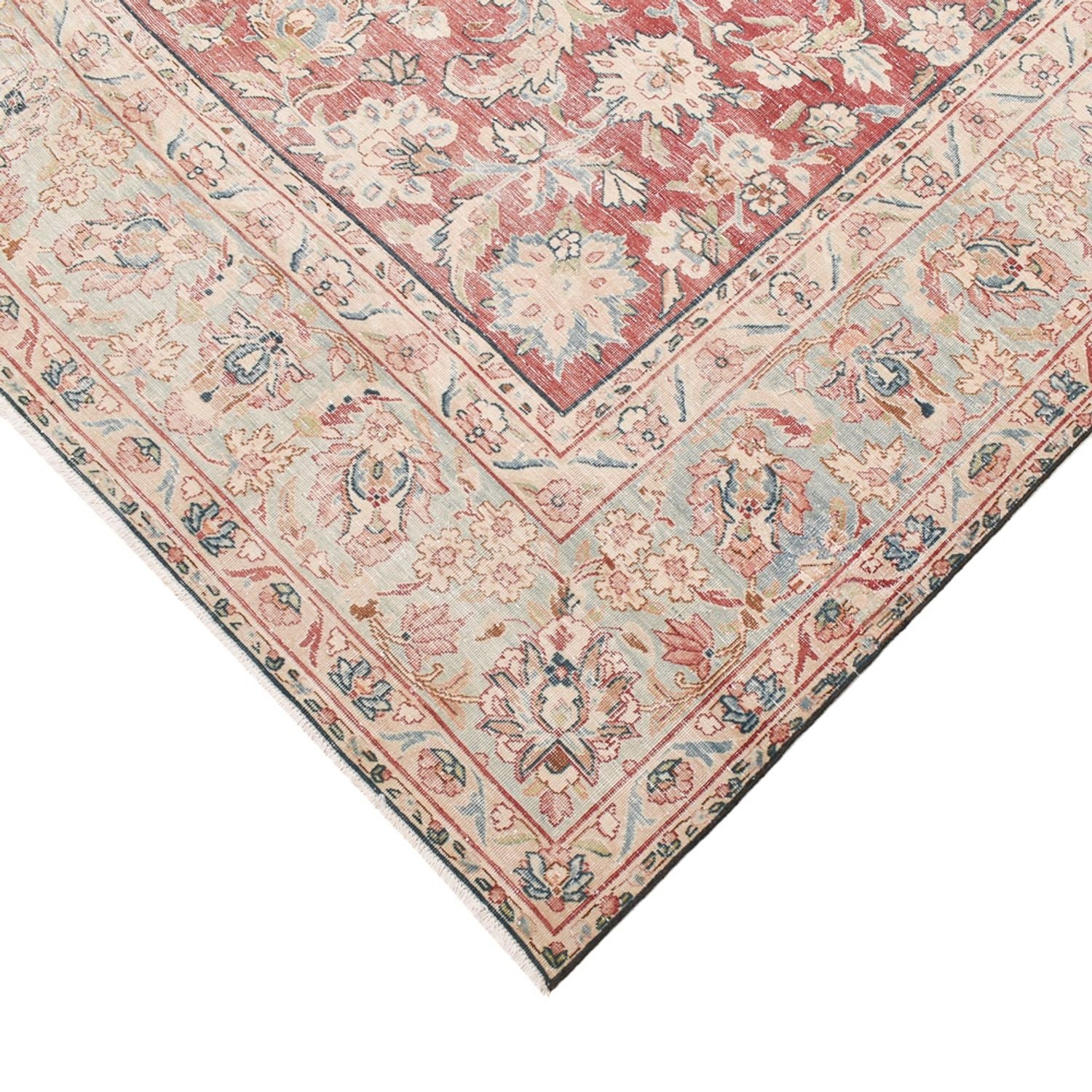 Vintage tæppe - 338 x 243 cm - rød