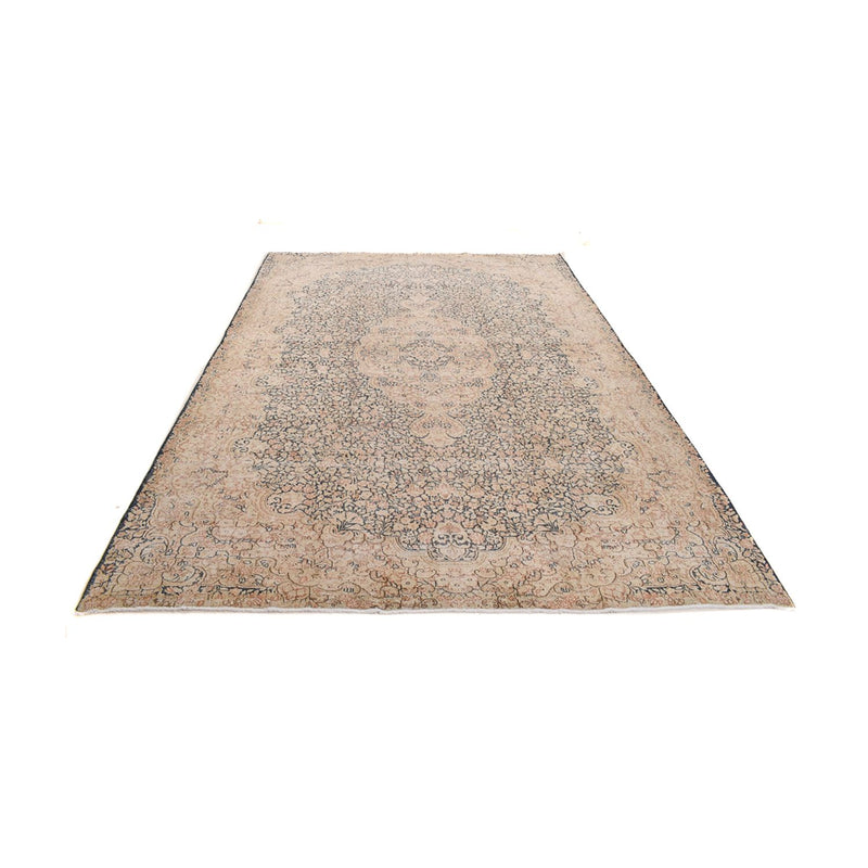 Vintage tæppe - 409 x 286 cm - lys beige