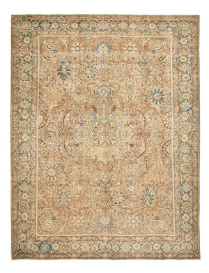 Vintage tæppe - 367 x 282 cm - sand
