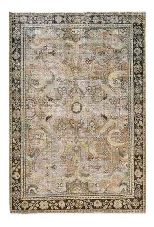 Vintage tæppe - 199 x 133 cm - sand