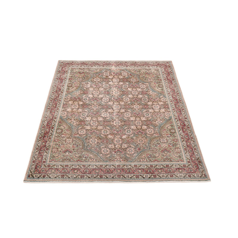 Vintage tæppe - 182 x 136 cm - beige