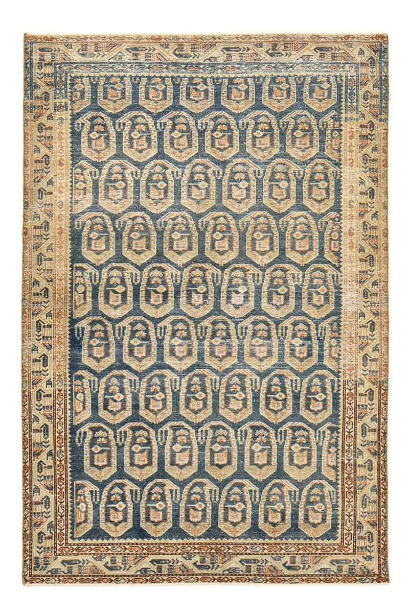 Vintage tæppe - 203 x 130 cm - sand