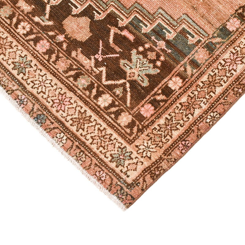 Vintage tæppe - 186 x 126 cm - lysrød