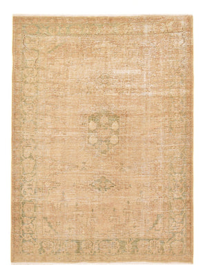 Vintage tæppe - 206 x 145 cm - mørk beige