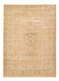 Vintage tæppe - 206 x 145 cm - mørk beige