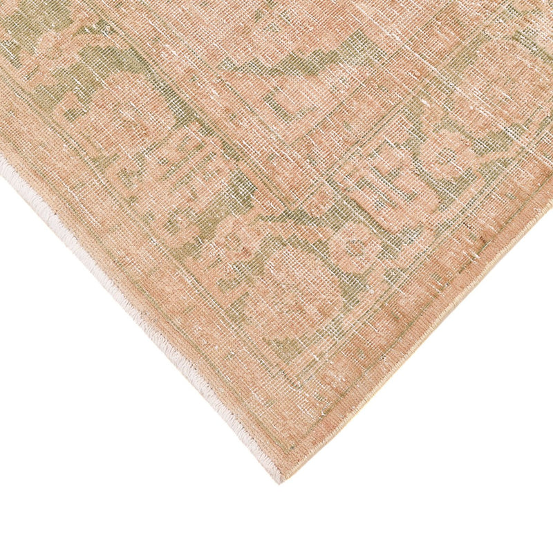 Vintage tæppe - 206 x 145 cm - mørk beige