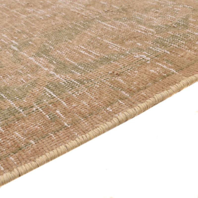 Vintage tæppe - 206 x 145 cm - mørk beige