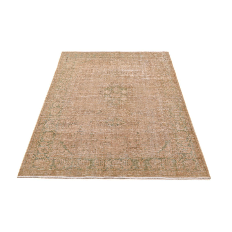 Vintage tæppe - 206 x 145 cm - mørk beige